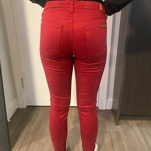 Red seven for all man kind Blair skinny - Picture 4 of 10